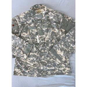 8415-01-526-9649, US Aircrew Aramid ACU Coat, Digital Camo Shirt. L Short, NWT!!